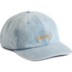 Levi's Ανδρικό Καπέλο Jockey Υφασμάτινο Γαλάζιο 008Q00002