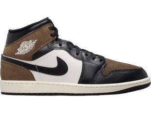 Jordan Air 1 Mid Ανδρικά Sneakers Μποτάκια Καφέ DQ8426-007