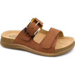 Level Anatomic Γυναικεία Σανδάλια Suede Ανατομικά Ταμπά 01-1226