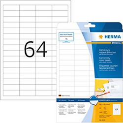 ΕΤΙΚΕΤΕΣ ΔΙΟΡΘΩΣΗΣ HERMA 4226 48,3Χ16,9 25φυλ./1600 ετικ