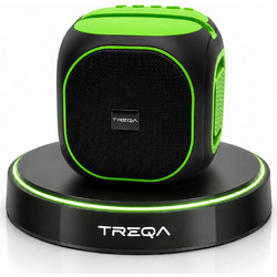 Treqa YT-589 Ηχείο Bluetooth με Ραδιόφωνο Μαύρο Πράσινο