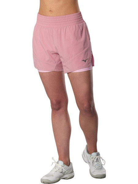 Mizuno Αθλητικό Γυναικείο Σορτς Ροζ J2GBD20365