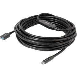 CLUB3D CAC-1538 Καλώδιο USB-A Female 3.2 to USB-C Male 10m Black