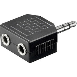 02.008.0005 Αντάπτορας Ήχου 3.5mm Male to 2x 3.5mm Female