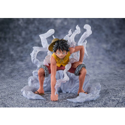 Bandai One Piece Figuarts Zero Extra Battle Summit Battle Reissue Monkey D. Luffy Marineford 12cm