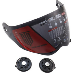 Str Ζελατίνα Κράνους Σκούρο Φιμέ για Enduro Tourer