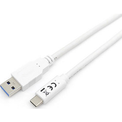 Equip 128364 USB-A to USB-C 1m White