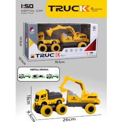Zita Toys Φορτηγό με Εκσκαφέα