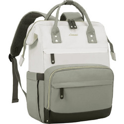 Lovevook MB2046 Αδιάβροχο Backpack Laptop 15.6" Beige Light Green