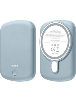 Laut Power Charge Handy Magsafe Power Bank 5000mAh 15W με Θύρα USB-C Power Delivery Light Blue