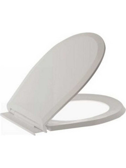 Bega Plast Europa Καπάκι Λεκάνης Οβάλ Πλαστικό Λευκό 44x35.5cm 9309951