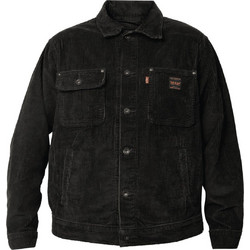 Levi's Ανδρικό Μπουφάν Χειμωνιάτικο Κοτλέ Μαύρο A4820-0029