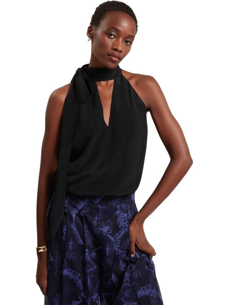 Ted Baker Jalii Γυναικείο Χειμερινό Top Μαύρο 284359