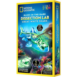 National Geographic Glow in The Dark Dissection Lab Great White Shark
