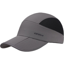 Icepeak Ανδρικό Καπέλο Jockey Υφασμάτινο Γκρι 9-58804-545-32