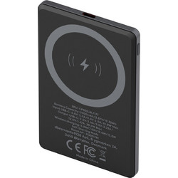 Dbramante1928 CP05SLBL7177 Wireless Magsafe Power Bank 5000mAh 20W με Θύρα USB-C Black