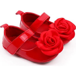 Childrenland Βρεφικές Μπαλαρίνες Αγκαλιάς Κόκκινες D5224