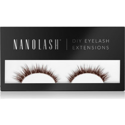 Nanolash Heartbreaker Brown Βλεφαρίδες Τουφάκια Αυτοκόλλητες Καφέ 36τμχ