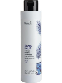 Nouvelle Scalp Habit Σαμπουάν για Επανόρθωση για Λιπαρά Μαλλιά 250ml