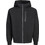 Jack & Jones Ανδρική Ζακέτα Φούτερ με Κουκούλα και Φερμουάρ Μαύρη 12301089