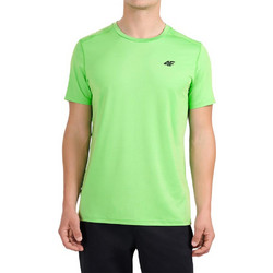4F Functional Ανδρικό Αθλητικό T-Shirt Lime 4FWAW26TFTSM2355-41S