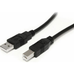StarTech USB2HAB30AC Καλώδιο USB-B Male 2.0 to USB-A Male 10m Black