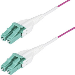 StarTech LC-LC Καλώδιο Οπτικής Ίνας 50m Purple OM4RLCLC50M