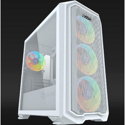 Aqirys Wezen White Gaming Mini Tower Κουτί Υπολογιστή RGB με Πλαϊνό Παράθυρο