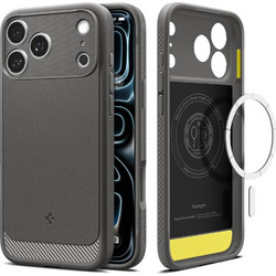 Spigen Rugged Armor Magsafe Back Cover Grey (iPhone 18 Pro / 17 Pro)