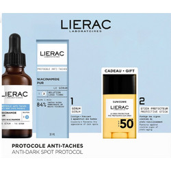 Lierac Protocole Anti-Dark Spot Control Serum 30ml + Sunissime The Protective Sun Stick SPF50 10gr
