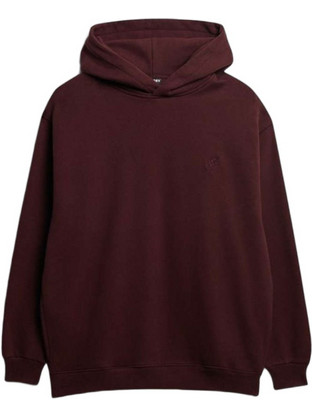 Superdry Blank Oversized Hoodie Ανδρικό Αθλητικό Φούτερ με Κουκούλα Μπορντό M2014311A