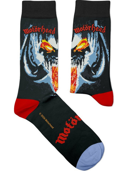 Sock Affairs Motorhead Rock and Roll Ανδρικές Κάλτσες Ψηλές με Σχέδια Μαύρες 95-SS-MH-MONSTER
