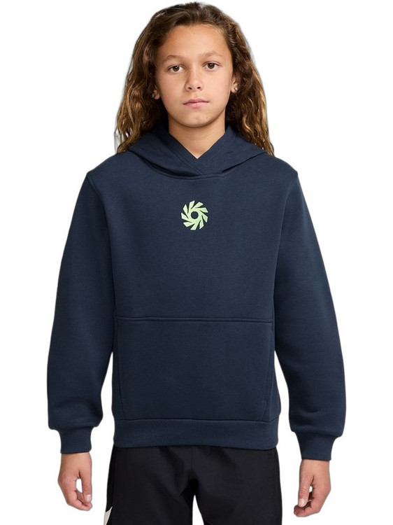 Nike Παιδικό Φούτερ με Κουκούλα Navy Μπλε IO8328-477