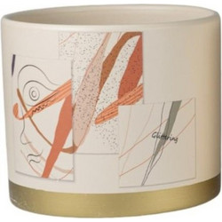 Idea Home Zen Collection Κασπώ Εσωτερικού Χώρου Πήλινο 14x12cm 50020.1
