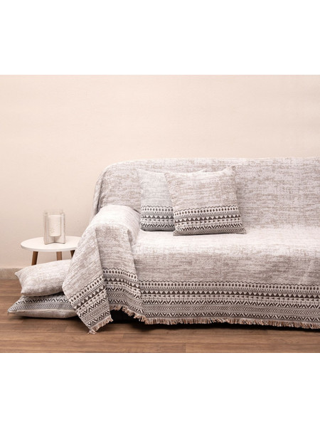 Viopros Ριχτάρι Πολυθρόνας 180x150 Throws 3021 Beige
