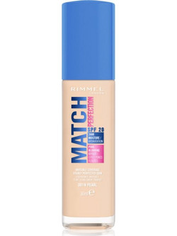 Rimmel Match Perfection 001N Pearl Liquid Make Up SPF20 30ml