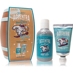 Accentra The Winter Brew Shower Gel 150ml + After Shave Balm 60ml