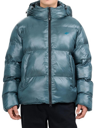 4F Ανδρικό Μπουφάν Χειμωνιάτικο Puffer Μπλε 4FWAW26TDJAM0960-46S