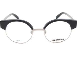 Jil Sander J2006 A Ανδρικός Σκελετός Γυαλιών Οράσεως Κοκάλινος Μαύρος