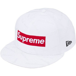 Supreme Ανδρικό Καπέλο Jockey Υφασμάτινο Λευκό FW26H18