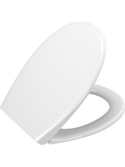 Stewe Home Καπάκι Λεκάνης Οβάλ Πλαστικό Soft Close Λευκό STE-015222-P15222