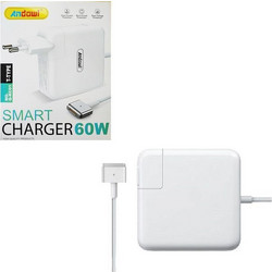 Andowl Q-KC01 MagSafe Φορτιστής Laptop 60W για Apple με Ενσωματωμένο Καλώδιο Τροφοδοσίας