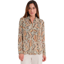 Gerry Weber Μακρυμάνικο Γυναικείο Πουκάμισο Μεταξωτό Πράσινο Mint N71032714038