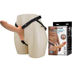 Pretty Love London Εσώρουχο Strap On με Dildo 16.8cm Flesh