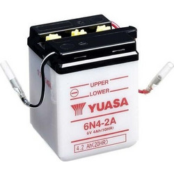 Yuasa Μπαταρία Μοτοσυκλέτας 6N4-2A 4.2Ah