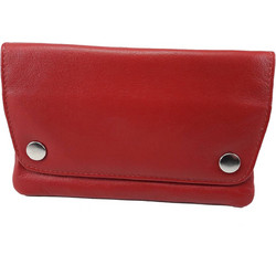 DOMLEATHERS DOMLEATHERS ΔΕΡΜΑΤΙΝΗ ΚΑΠΝΟΘΗΚΗ DLS17 KOKKINO