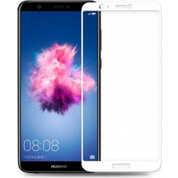 TEMPERED GLASS FULL GLUE 9H 0.03 FOR HUAWEI P SMART FULL COVER WHITE GL259