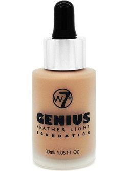 W7 Genius Feather Light Fresh Beige Liquid Foundation 30ml