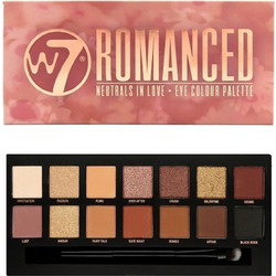 W7 Romanced Eye Colour Παλέτα Σκιών 9.6gr