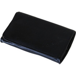 Καπνοθήκη από γνήσιο δέρμα Over Top 9951 ZM BLACK (μεσαία - πουγκί) δερμάτινη